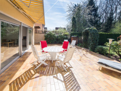 HEJ-Apartments-Bayreuth - Terrasse Blick Richtung Süden